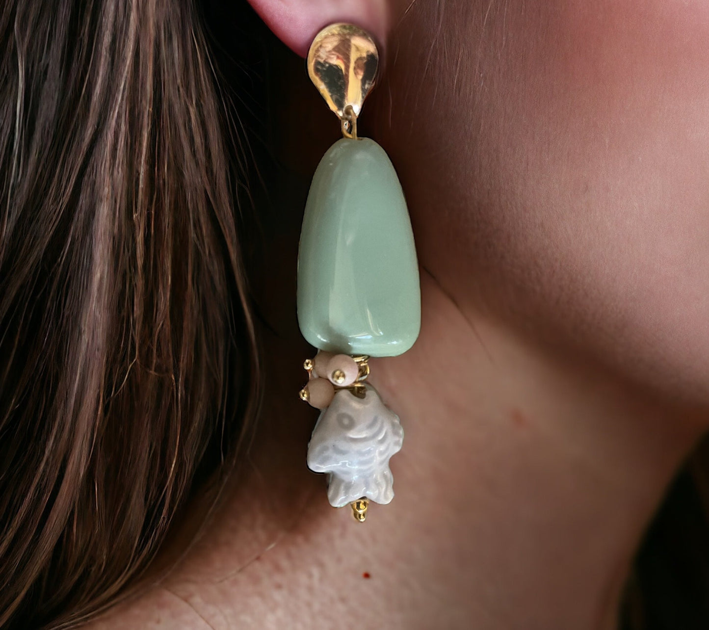 Pendientes Jade